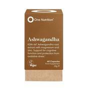 One Nutrition Ashwagandha 60 Capsules image