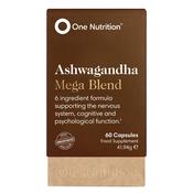 One Nutrition Ashwagandha Mega Blend 60 Capsules