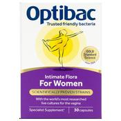 Optibac Probiotics Intimate Flora For Woman