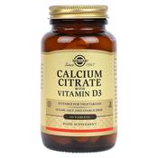 Solgar Calcium Citrate with Vitamin D3 60 Tablets