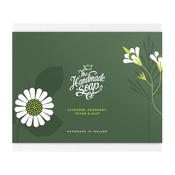 The Handmade Soap Company Lavender, Rosemary, Thyme &amp; Mint Candle &amp; Diffuser Set image