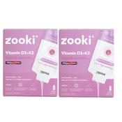 Zooki Liposomal Vitamin D3 +K2 Mixed Berry 2 Months Supply