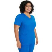 4-Way Stretch HH Works Monica 3-Pocket Stretch V-Neck Scrub Top - HEALING HANDS 2500