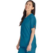 HSE-HCA EDS Signature Unisex Core 3-Pocket V-Neck Scrub Top - DICKIES DKE86706