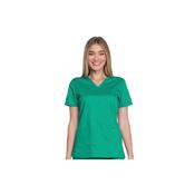 Dickies Industrial Ladies V-Neck SGR Top  - DICKIES GD600