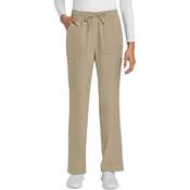 2-Way Stretch Ultra Drawstring Cargo Straight Leg Pants - CHEROKEE CKE272A