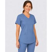 Carmen Fitted V-Neck Scrub Top image