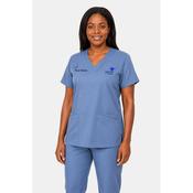 Staff Nurse Tosca 4-pockets Top with Bon Secours Cork logo and Your Name