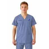 Staff Nurse Unisex Multi Pocket Tunic with Bon Secours Cork logo and Your Name