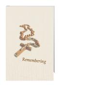 Keepsake Wallet Holder - Rosary Beads