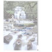 Memorial Card - Waterfall