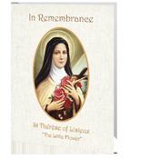 Memorial Card - St Therese