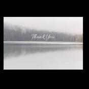Acknowledgement Card - Misty Lake