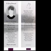 Bookmark - Misty Lake