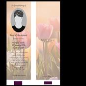Bookmark - Tulip Garden