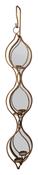 <strong>MINDY BROWNES</strong> Ellie Mirrored Single Candle Holder Gold image