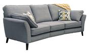 <strong></strong> Capilano 4 Seater Curved Sofa All Fabrics image