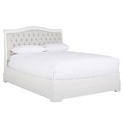 <strong></strong> Acton Bedstead With Fabric Headboard (Multiple Sizes &amp; Colours) image