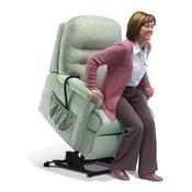 <strong>SHERBORNE</strong> Keswick Royale Electric Lift &amp; Rise Reclining Mobility Chair Standard Fabric image