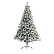 <strong></strong> Snowy Imperial Pine Christmas Tree Green &amp; White (Multiple Sizes) image