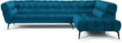 <strong></strong> Aurora Modular 5+ Seater Corner Sofa LHF Fabric Category 20 Teal image