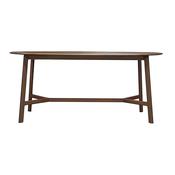<strong></strong> Valencia 4 Person Round Dining Table Walnut image