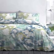 Chrysanthemum Duvet Cover Set by Dreams & Drapes Design in Green – Ulster  Weavers