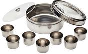 <strong>KITCHENCRAFT</strong> World of Flavours Indian Stainless Steel Masala Dabba