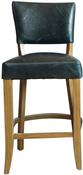 <strong></strong> Duke High Bar Stool Fabric (Multiple Colours) image