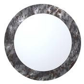 <strong>MINDY BROWNES</strong> Aspen Mirror Round Silver &amp; Rust Distressed image