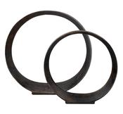 <strong>MINDY BROWNES</strong> Hoop Decorative Ornament (Set Of 2) Brown image