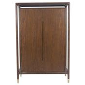 <strong></strong> Lily 2 Door Drinks Cabinet Walnut image