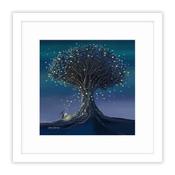<strong>ARTKO</strong> Follow Your Dream 43.5cm x 43.5cm Picture By Catherine J Stephenson With White Frame image