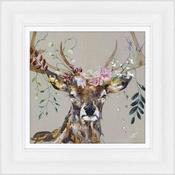 <strong>ARTKO</strong> Vintage Velvet 41cm x 41cm Picture By Louise Luton With White Frame image