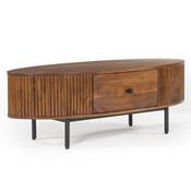 <strong></strong> Pheonix 1 Drawer Coffee Table Walnut image