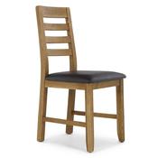 <strong></strong> Ellie Dining Chair Oak (Multiple Colours)