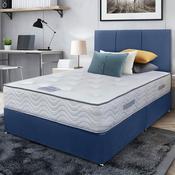 <strong></strong> Jupiter Pocket Support Mattress &amp; Divan Set Blue (Multiple Sizes) image