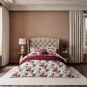 <strong>V&amp;A</strong> Chinoiserie Charm Duvet Cover Set Blue/Red (Multiple Sizes) image
