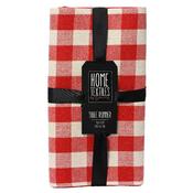 <strong></strong> Table Runner Check Red &amp; White 150cm x 40cm image