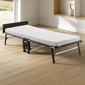 <strong>JAY-BE</strong> RE80 Rollaway Single Folding Guest Bed With e-Fibre Mattress