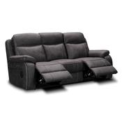 <strong></strong> Gardena 3 Seater Electric Reclining Sofa With Adjustable Headrests &amp; Bluetooth Speakers image