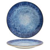 <strong></strong> Reactive Glaze Side/Salad Plate Blue image