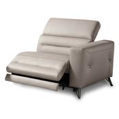 <strong>EGOITALIANO</strong> Sixtine Modular 1.5 Seater Electric Recliner Arm RHF Leather Category B