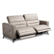 <strong>EGOITALIANO</strong> Sixtine 2 Seater Electric Reclining Sofa With 2 Electric Recliners Leather Category B image
