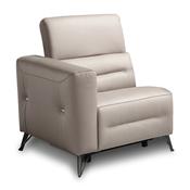 <strong>EGOITALIANO</strong> Sixtine Modular Armchair Arm LHF Leather Category B