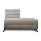 <strong>EGOITALIANO</strong> Sixtine Modular 1.5 Seater No Arms With Chaise RHF Leather Category B