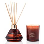 <strong>NEWGRANGE LIVING</strong> Serenity Bergamot Luxury Candle &amp; Diffuser Set