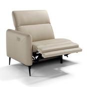 <strong>EGOITALIANO</strong> Eiger Modular Wide 1 Seater With Electric Recliner Arm LHF Leather Category B