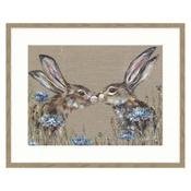 <strong>ARTKO</strong> Stolen Moment 52cm x 42xm Picture By Nicola Jane Rowles Grey Frame