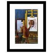 <strong>ARTKO</strong> Norman Catwell 33.5cm x 43.5cm Picture By Lucia Heffernan Black Frame